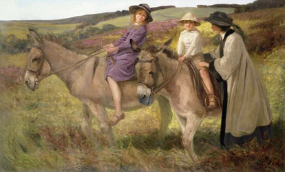 The Donkey Ride, 1912